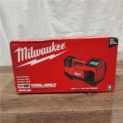 NEW! Milwaukee M18 18 V 150 PSI Tire Inflator