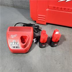 HOUSTON LOCATION - AS-IS (APPEARS LIKE NEW) Milwaukee M12 12-Volt Lithium-Ion Force Logic Cordless Press Tool