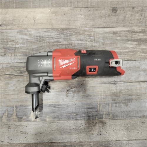 AS-IS Milwaukee M12 FUEL Brushless Cordless 16 Gauge Variable Speed Nibbler (Tool Only)