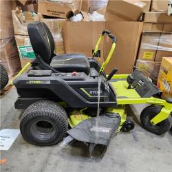 Dallas Location - As-Is 42 100 AH Zero Turn Electric Riding Lawn Mower