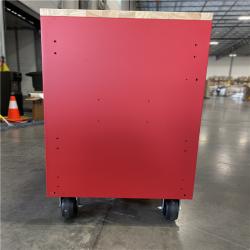 DALLAS LOCATION - Milwaukee Tool Storage 52 in. W Heavy Duty Red Mobile Workbench Cabinet