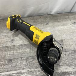 AS-IS DeWalt 20V MAX XR Cordless Brushless 4.5 in. Slide Switch Small Angle Grinder with Kickback Brake (Tool Only)