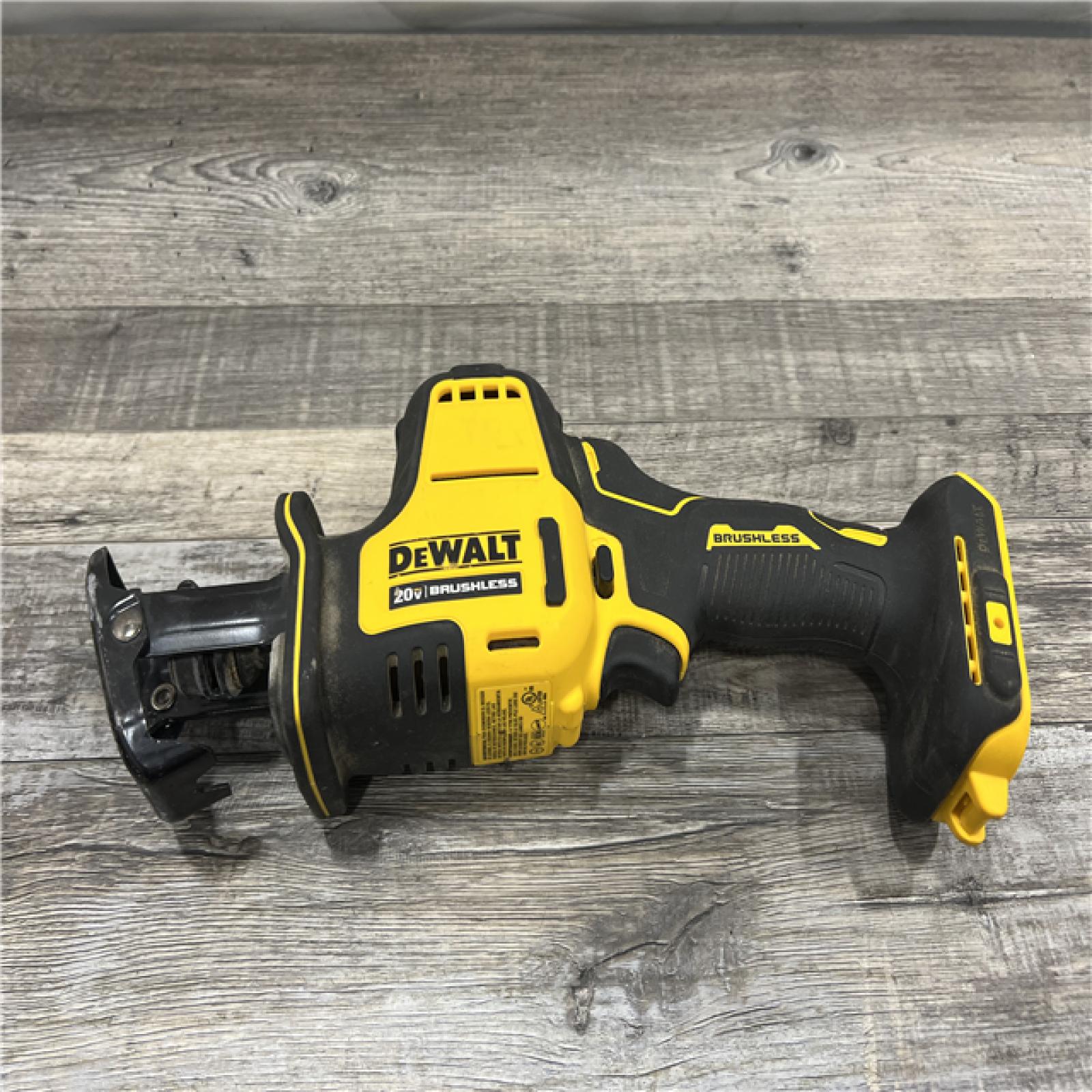 AS-IS Dewalt DCS369B ATOMIC 20V MAX Cordless One-Handed Reciprocating Saw (Tool Only)