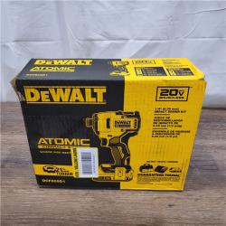 AS-IS DEWALT ATOMIC 20V MAX* Brushless Cordless Compact 1/4 in. Impact Driver Kit