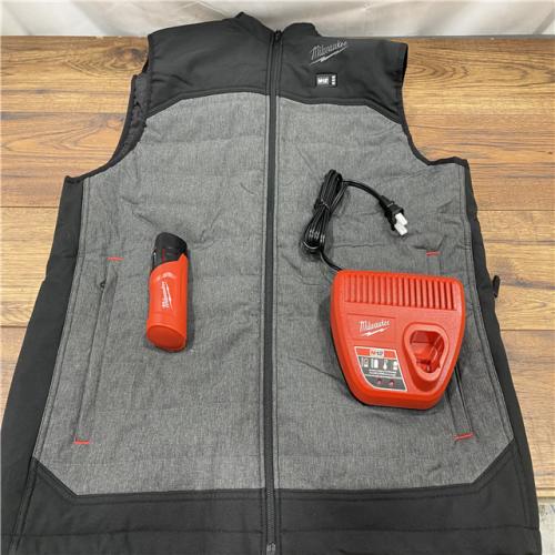 AS IS Heated Vest,Polyester,Zipper,Men,XL