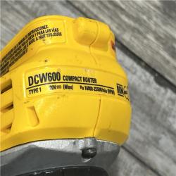 AS-IS Dewalt 20V MAX XR Brushless Cordless Compact Router (Tool Only)