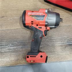 AS-IS Milwaukee M18 1/2 in. Cordless Brushless High Torque Impact Wrench Kit (Battery & Charger)