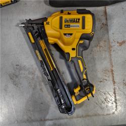 HOUSTON LOCATION - AS-IS DEWALT 20V MAX XR 15 Ga. Cordless 34 Deg Nailer 20 V