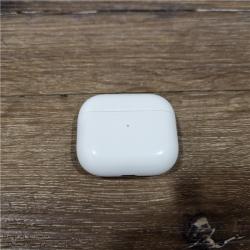 AS-IS Apple - AirPods (3rd generation) with Lightning Charging Case - White