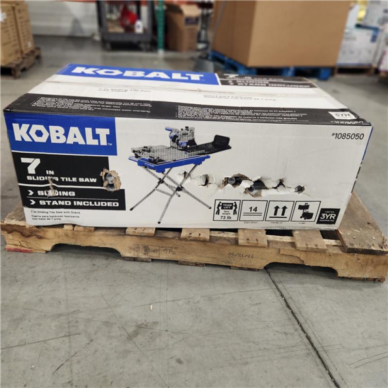 Kobalt 7 deals sliding tile saw