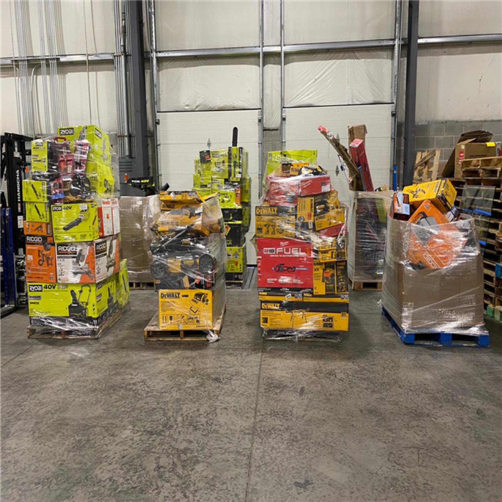 Pittston Location - AS-IS Power Tools Partial Lot ( 8 Pallets) 4636-A