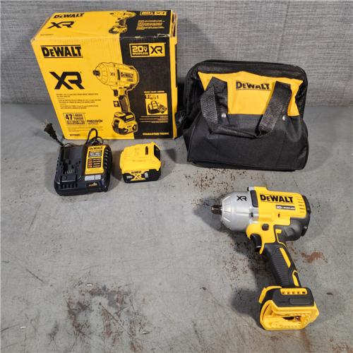 HOUSTON LOCATION - AS-IS DEWALT 20V MAX* XR 1/2  High Torque Impact Wrench with Hog Ring Anvil