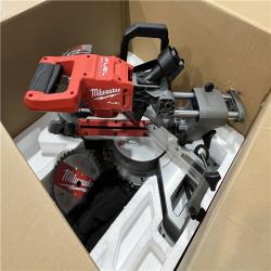 AS-IS Milwaukee 2733-20 M18 Fuel 7-1/4 Dual Bevel Sliding Compound Miter Saw, Tool Only