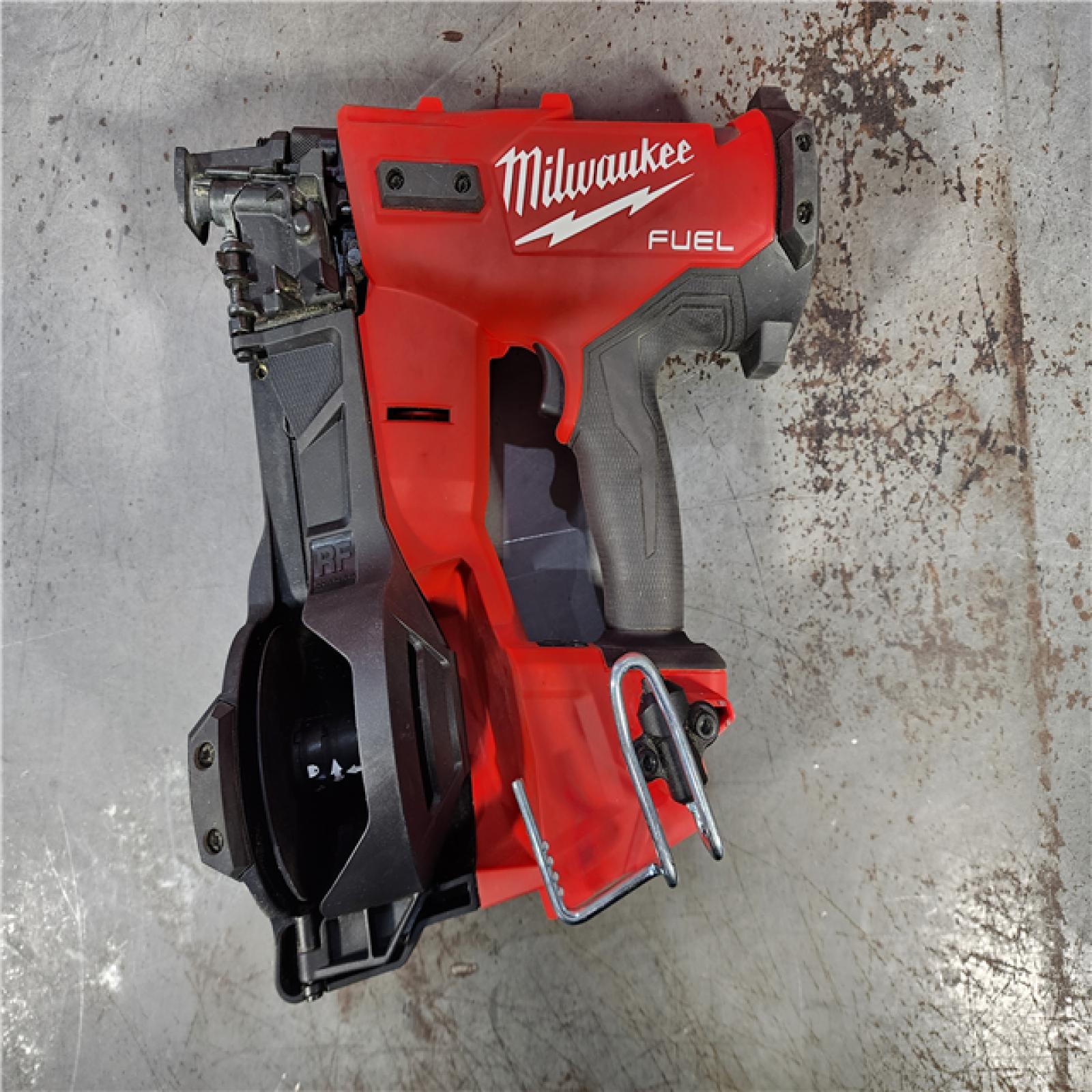 HOUSTON LOCATION - AS-IS M18 FUEL 18-Volt Lithium-Ion Brushless Cordless Coil Roofing Nailer (Tool Only)