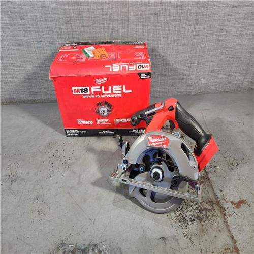 HOUSTON LOCATION - AS-IS M18 FUEL 18V Lithium-Ion Brushless Cordless 6-1/2 in. Circular Saw (Tool-Only)