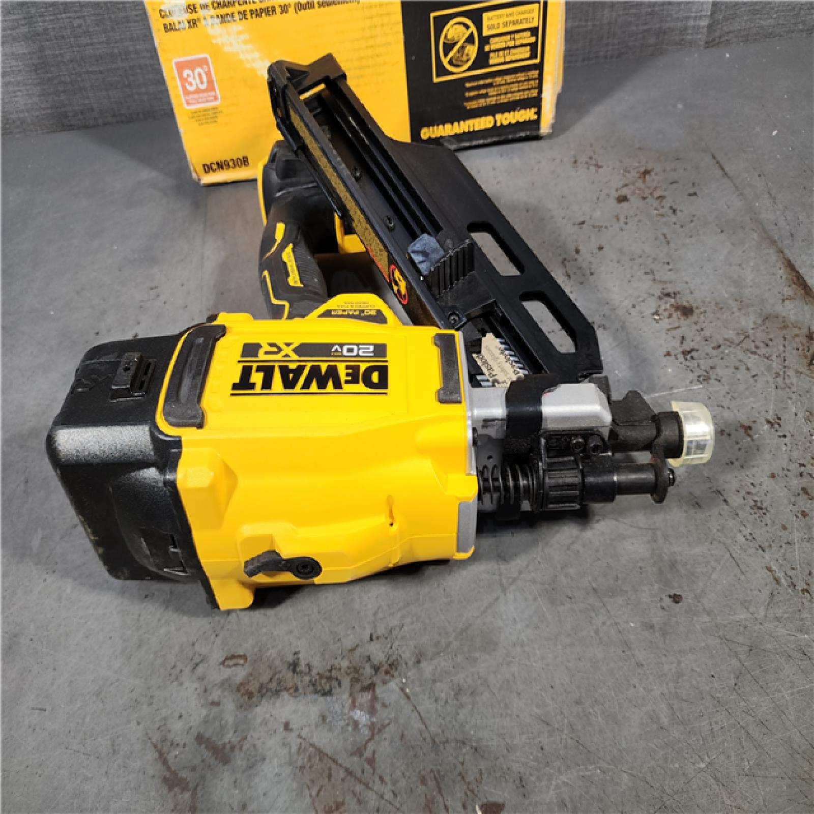 HOUSTON LOCATION - AS-IS DEWALT 20-Volt 30Â° Cordless Framing Nailer (Tool-Only)