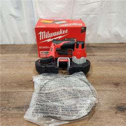 AS-IS Milwaukee 2429-20 M12 12V Cordless Lithium-Ion Sub-Compact Band Saw (Tool Only)