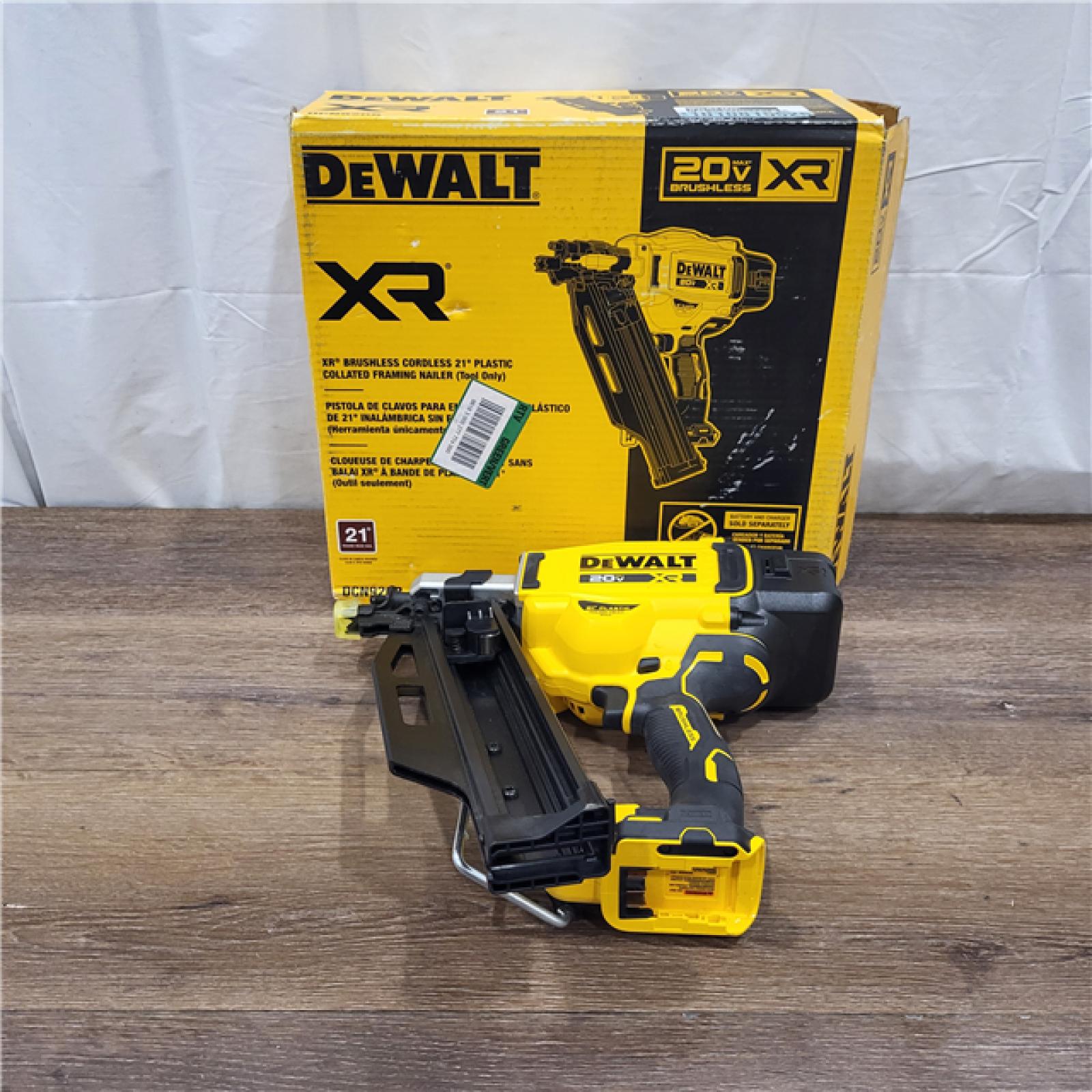 AS-IS 20-Volt 21Â° Cordless Framing Nailer (Tool-Only)