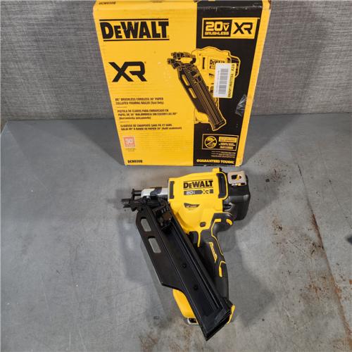 HOUSTON LOCATION - AS-IS DEWALT 20-Volt 30Â° Cordless Framing Nailer (Tool-Only)