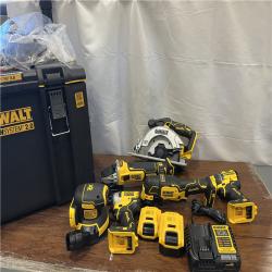 AS-ISDewalt 20-Volt MAX ToughSystem Lithium-Ion 6-Tool Cordless Combo Kit