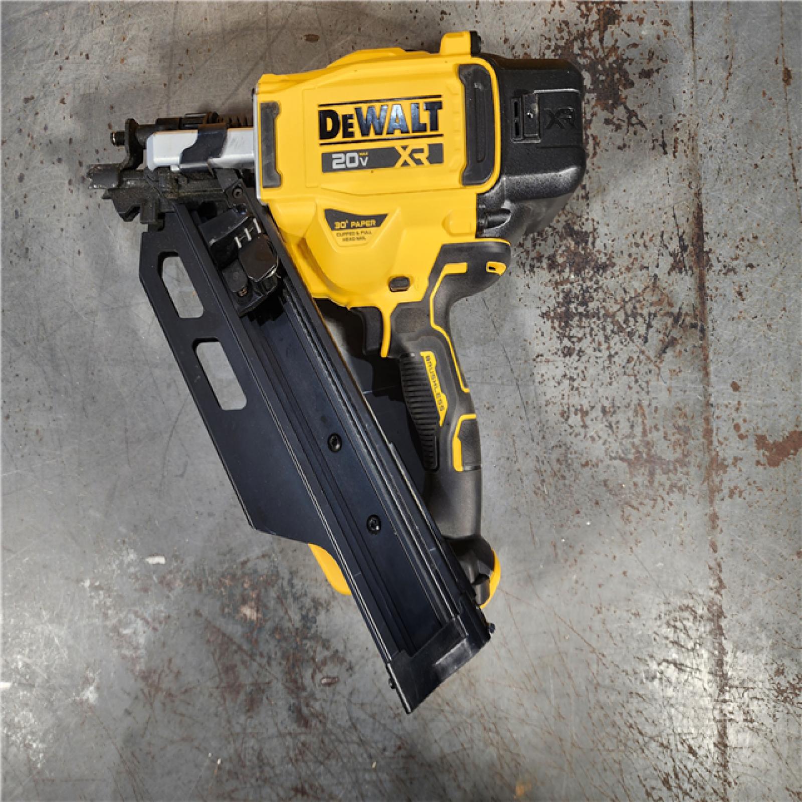 HOUSTON LOCATION - AS-IS DEWALT 20-Volt 30Â° Cordless Framing Nailer (Tool-Only)