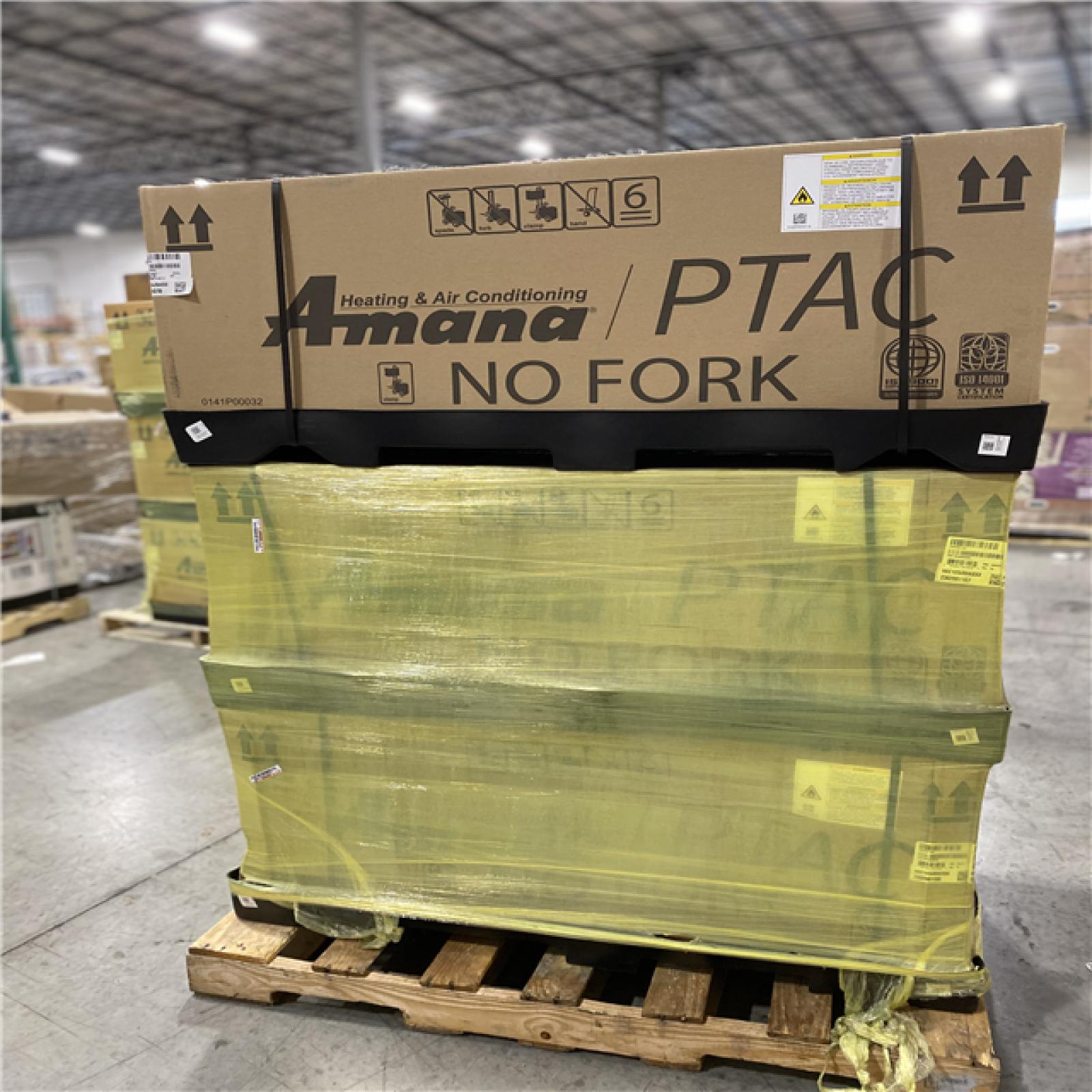 DALLAS LOCATION - Amana 12,000 Btu 265v 20a Standard High Efficiency Ptac PALLET -( 3 UNITS)