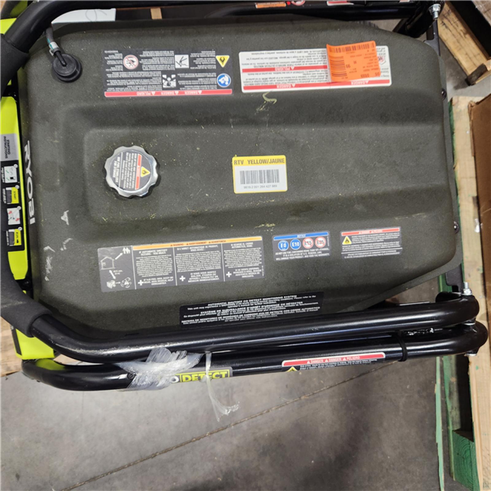 Dallas Location - As-Is RYOBI 6500-Watt Gasoline Powered Portable Generator