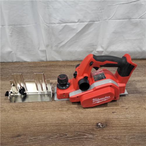 AS-IS Milwaukee M18 18-Volt Lithium-Ion Cordless 3-1/4 in. Planer (Tool-Only)