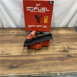 AS IS Milwaukee 2839-20 M18 FUEL 15 Ga. 18 Volt Brushless Angled Finish Nailer