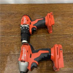 AS-ISMilwaukee M18 Compact Brushless 2-Tool Combo Kit