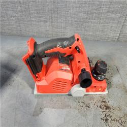 HOUSTON LOCATION - AS-IS Milwaukee M18 18-Volt Lithium-Ion Cordless 3-1/4 in. Planer (Tool-Only)