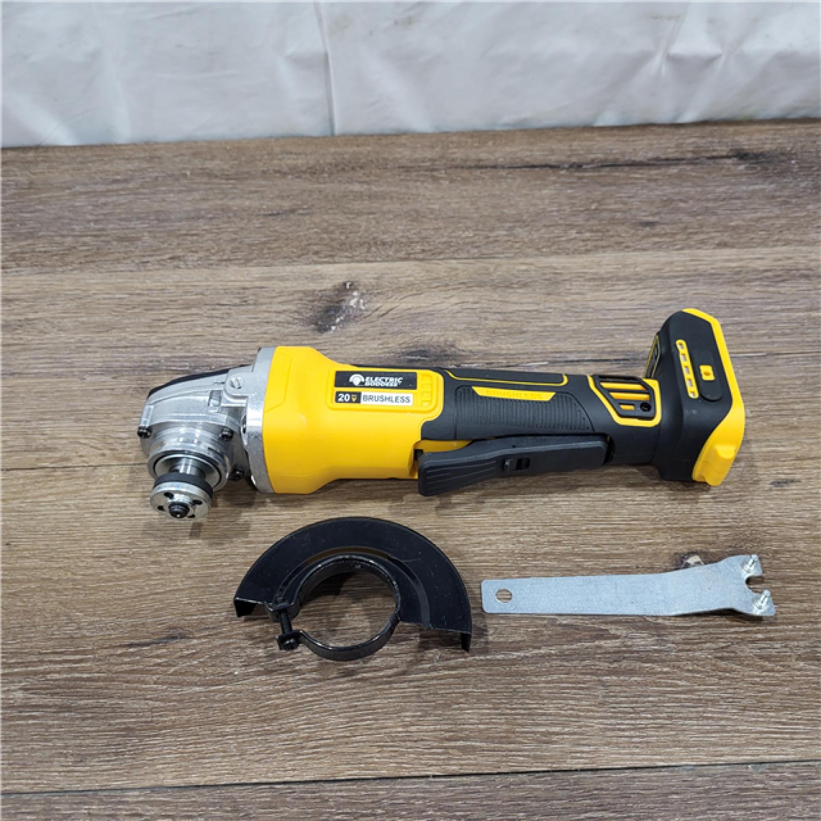 AS-IS 20V XR Cordless 4-1/2. in. to 5 in. Variable Speed Angle Grinder (Tool Only)