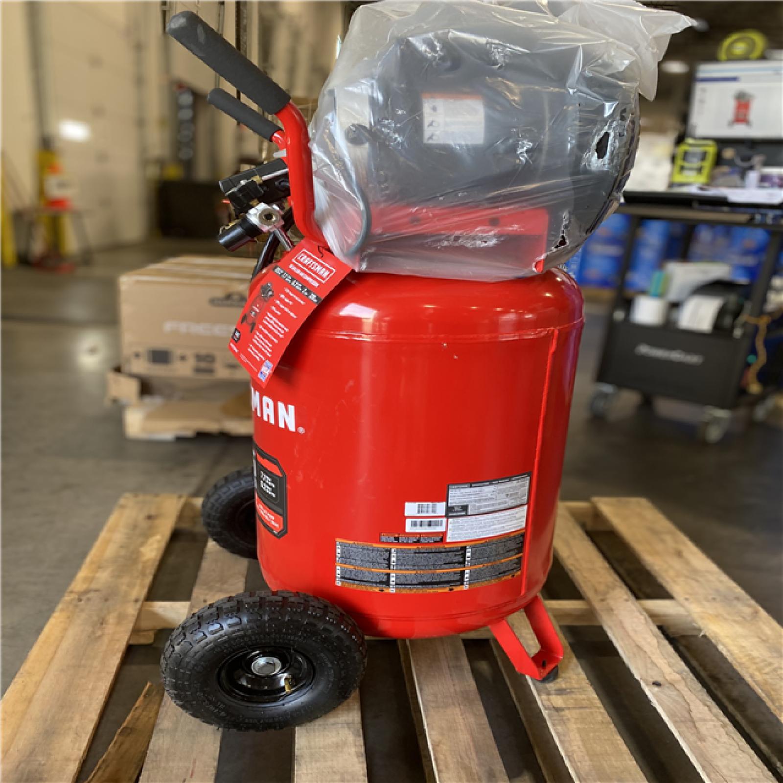 DALLAS LOCATION - CRAFTSMAN 30-Gallon Portable Electric 175 PSI Vertical Air Compressor