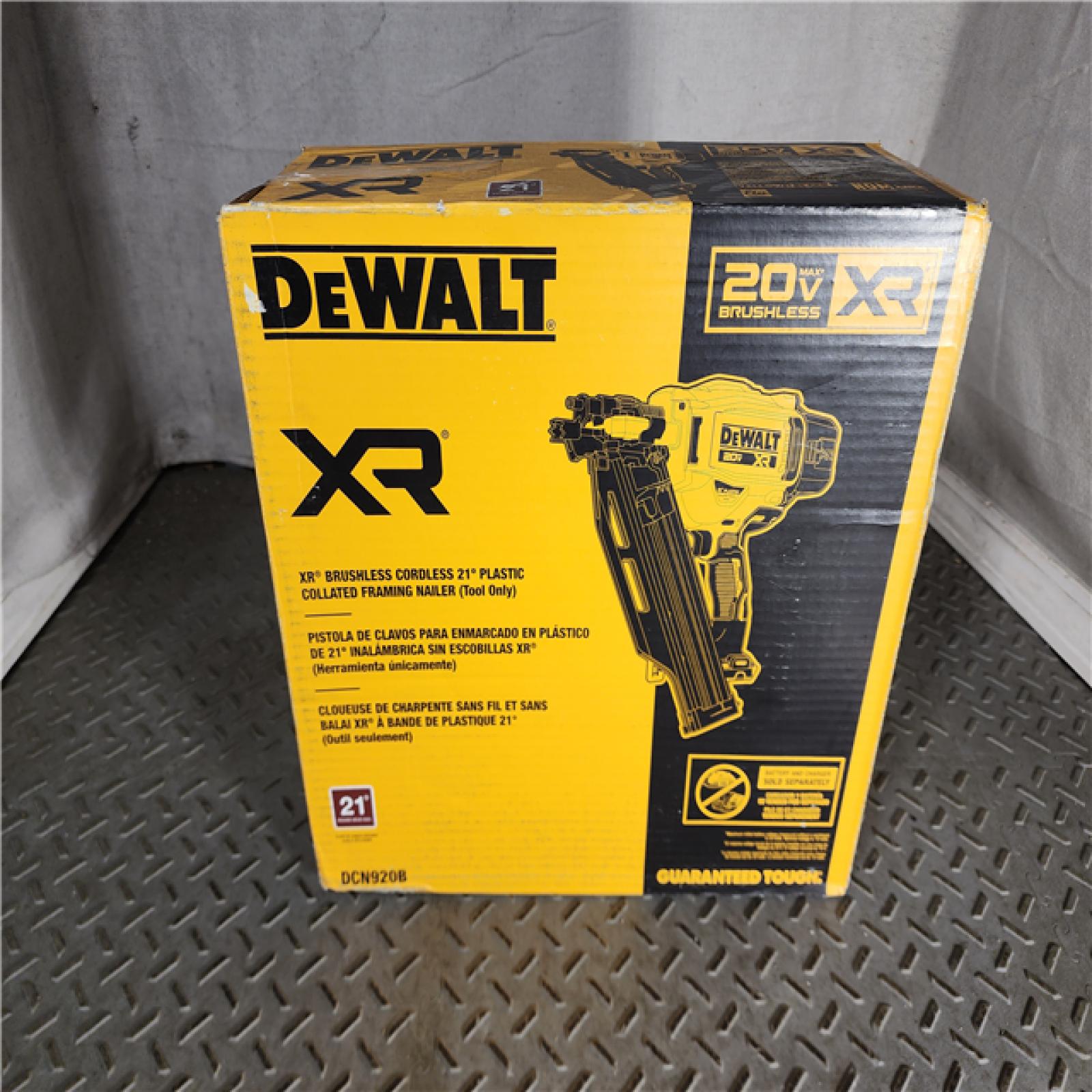 HOUSTON LOCATION - AS-IS 20-Volt 21° Cordless Framing Nailer (Tool-Only)