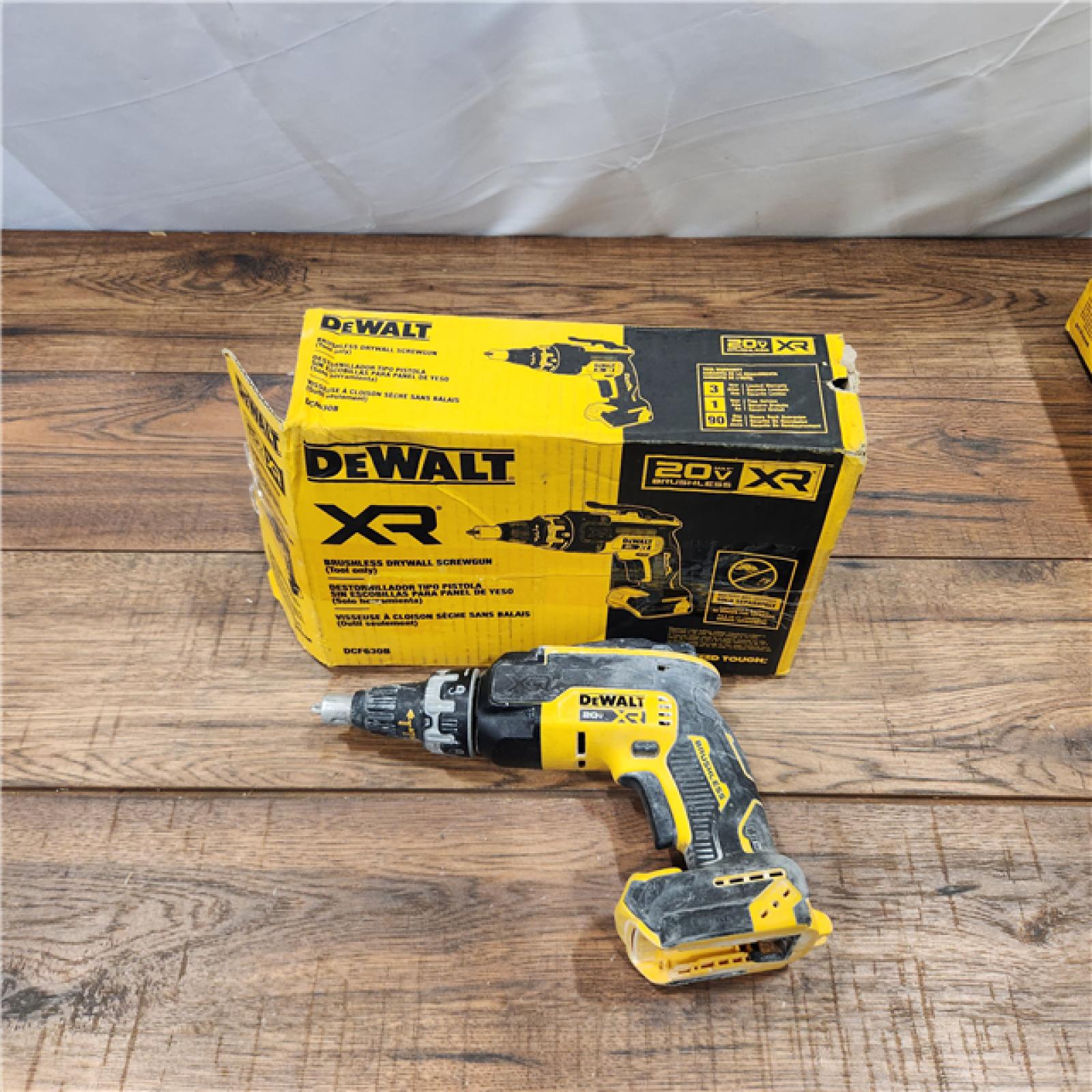 AS-IS DeWalt DCF630B 20V Cordless Brushless Screw Gun (Tool Only)