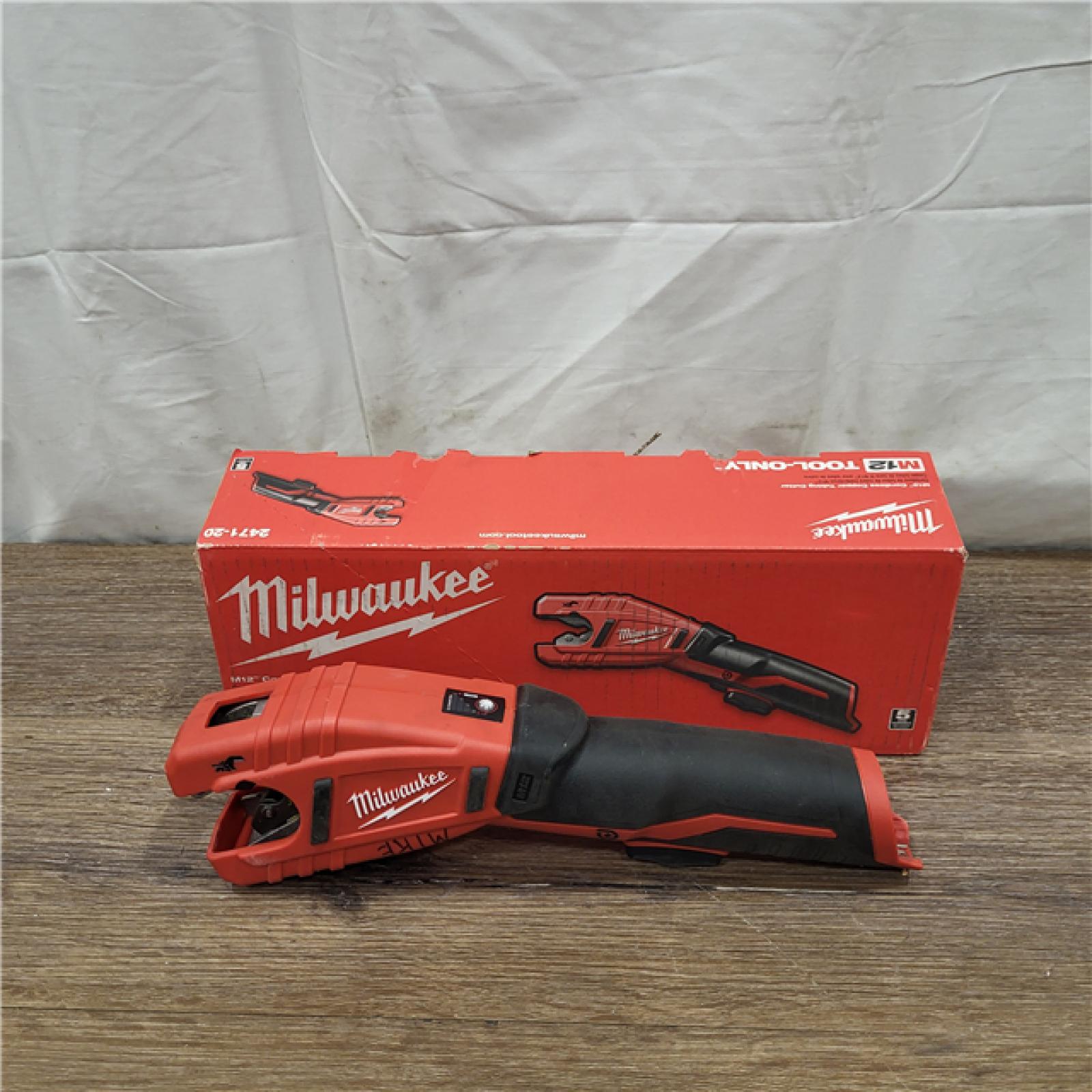 AS-IS M12 12V Lithium-Ion Cordless Copper Tubing Cutter (Tool-Only)