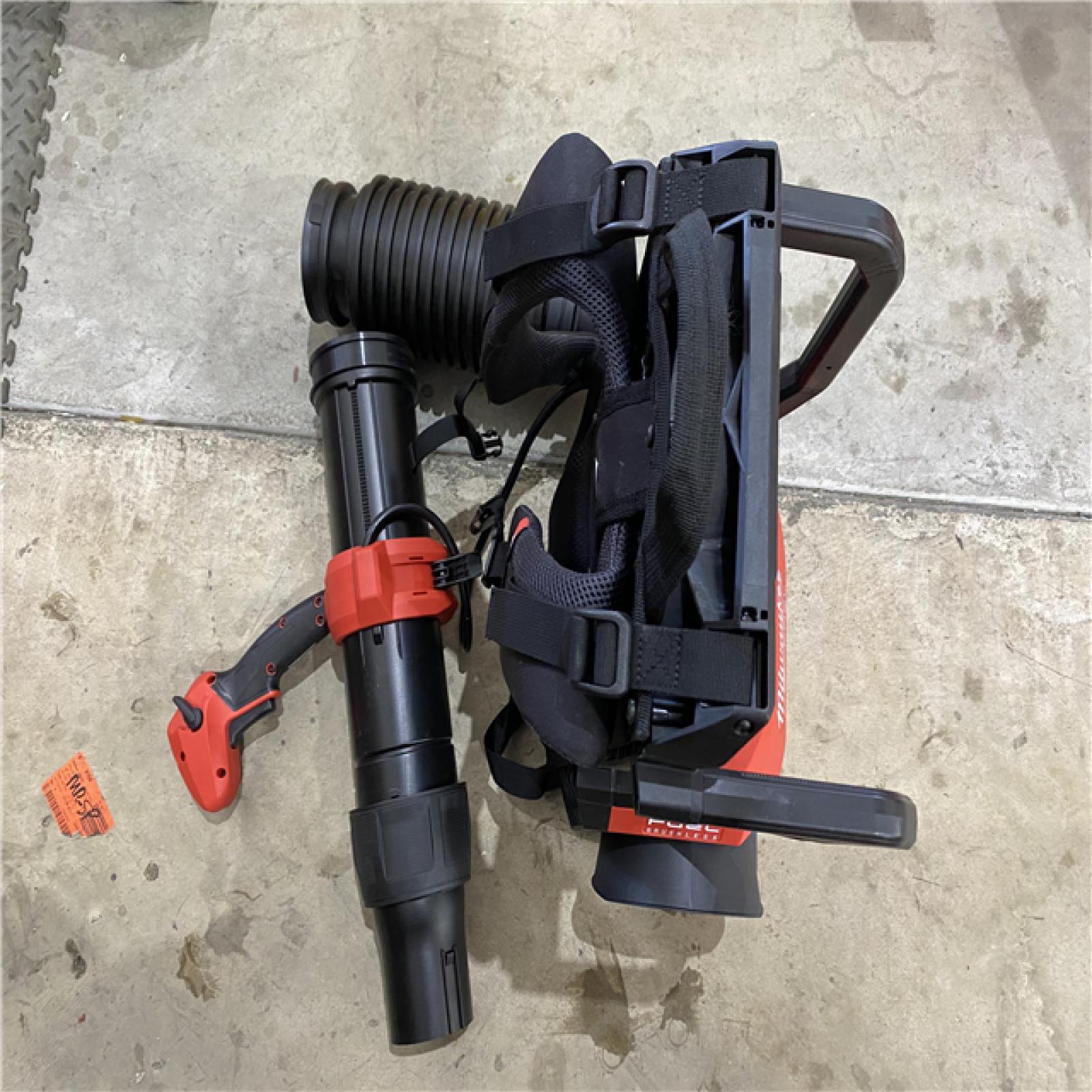 y)M18 Houston location AS-IS MILWAUKEE FUEL 155 MPH 650 CFM 18-Volt Lithium-Ion Brushless Cordless Dual Battery Backpack Blower (Tool Only)