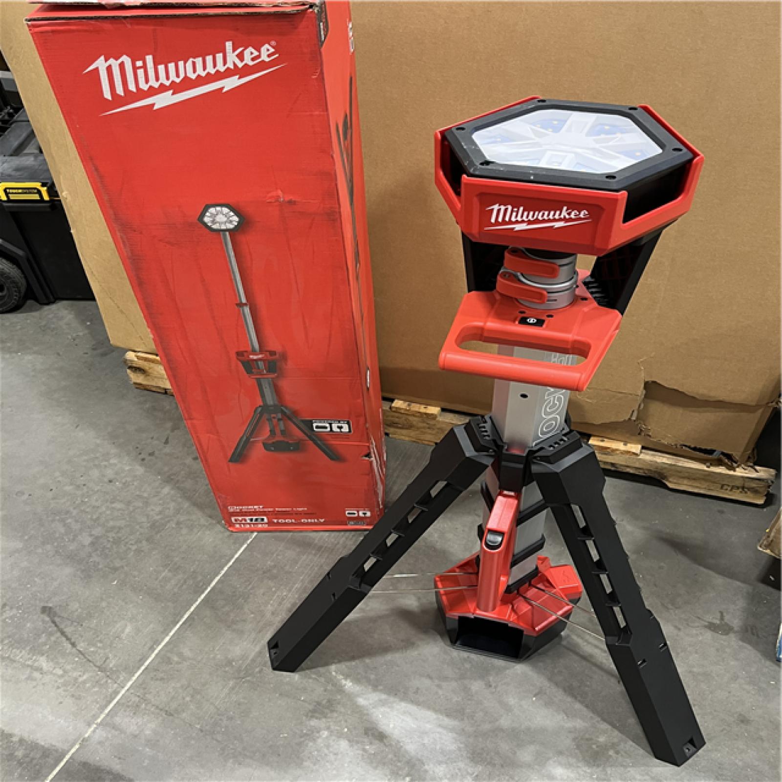 AS-IS Milwaukee M18 18V Cordless Rocket Dual Power Tower Light (Tool Only)