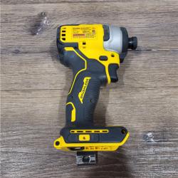 AS-IS DEWALT ATOMIC 20V MAX* Brushless Cordless Compact 1/4 in. Impact Driver Kit