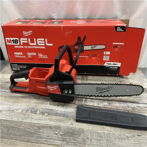 AS-IS Milwaukee M18 FUEL 16  18V Li-Ion Brushless Cordless Chainsaw Tool-Only 2727-20