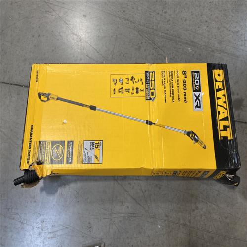 AS-IS - DEWALT 20V MAX 8in. Brushless Cordless Battery Powered Pole Saw (Tool Only)