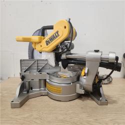 Phoenix Location DEWALT 15 Amp Corded 12 in. Double Bevel Sliding Compound Miter Saw, Blade Wrench and Material Clamp DWS779