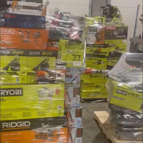 Pittston Location As-Is Power Tools Partial Truckload (10 pallets) 9795-A