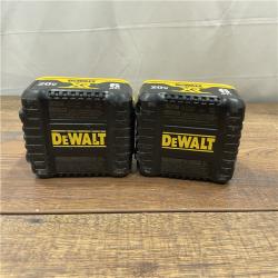 AS-IS DEWALT DCB206-2 6.0Ah 20V MAX Battery (2 Pack)
