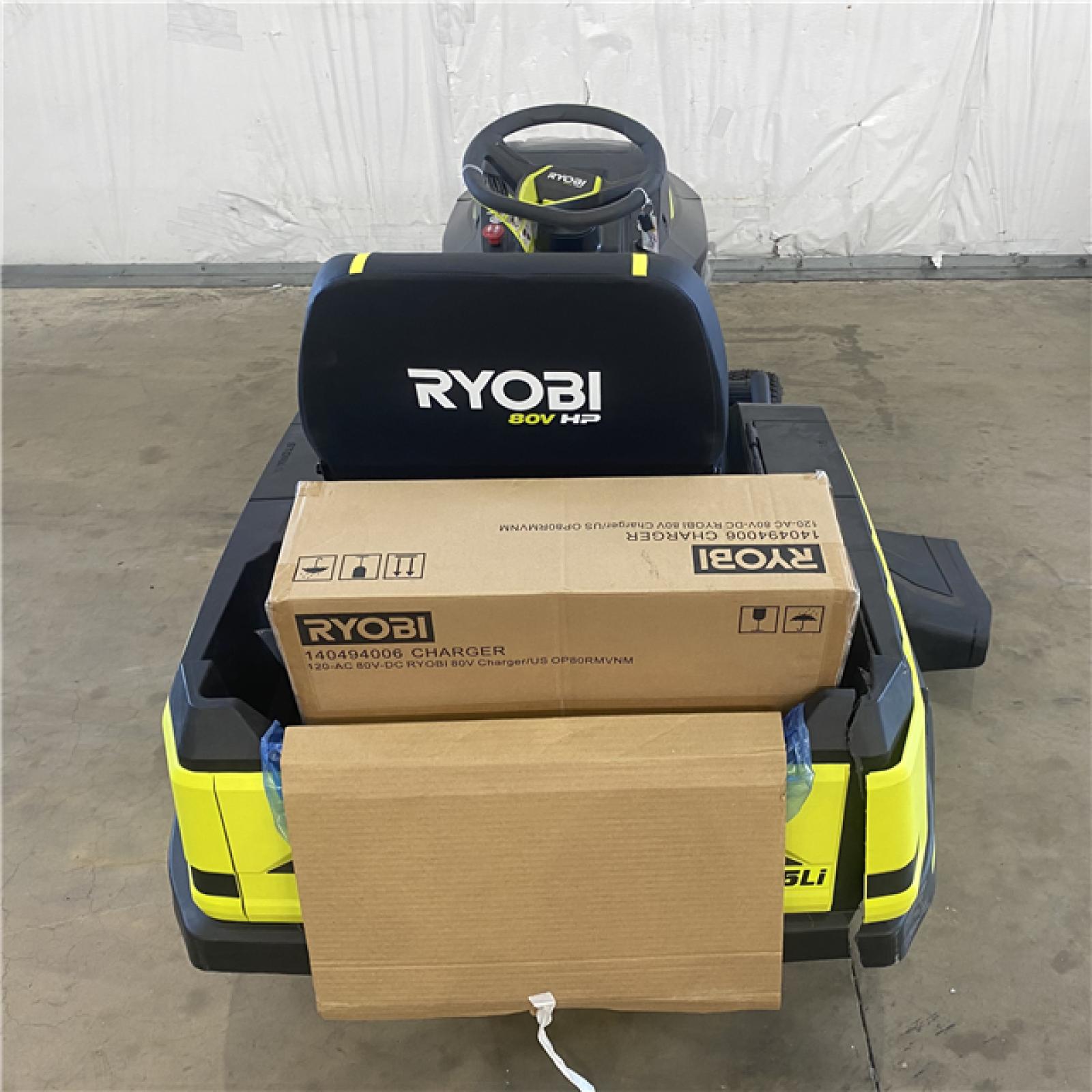 Houston Location AS-IS - Ryobi 80vp HP Brushless Riding Mower