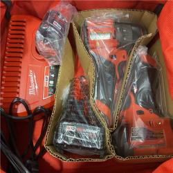 AS-IS Milwaukee 3497-22 12V Brushless Hammer Drill and Impact Driver Combo Kit