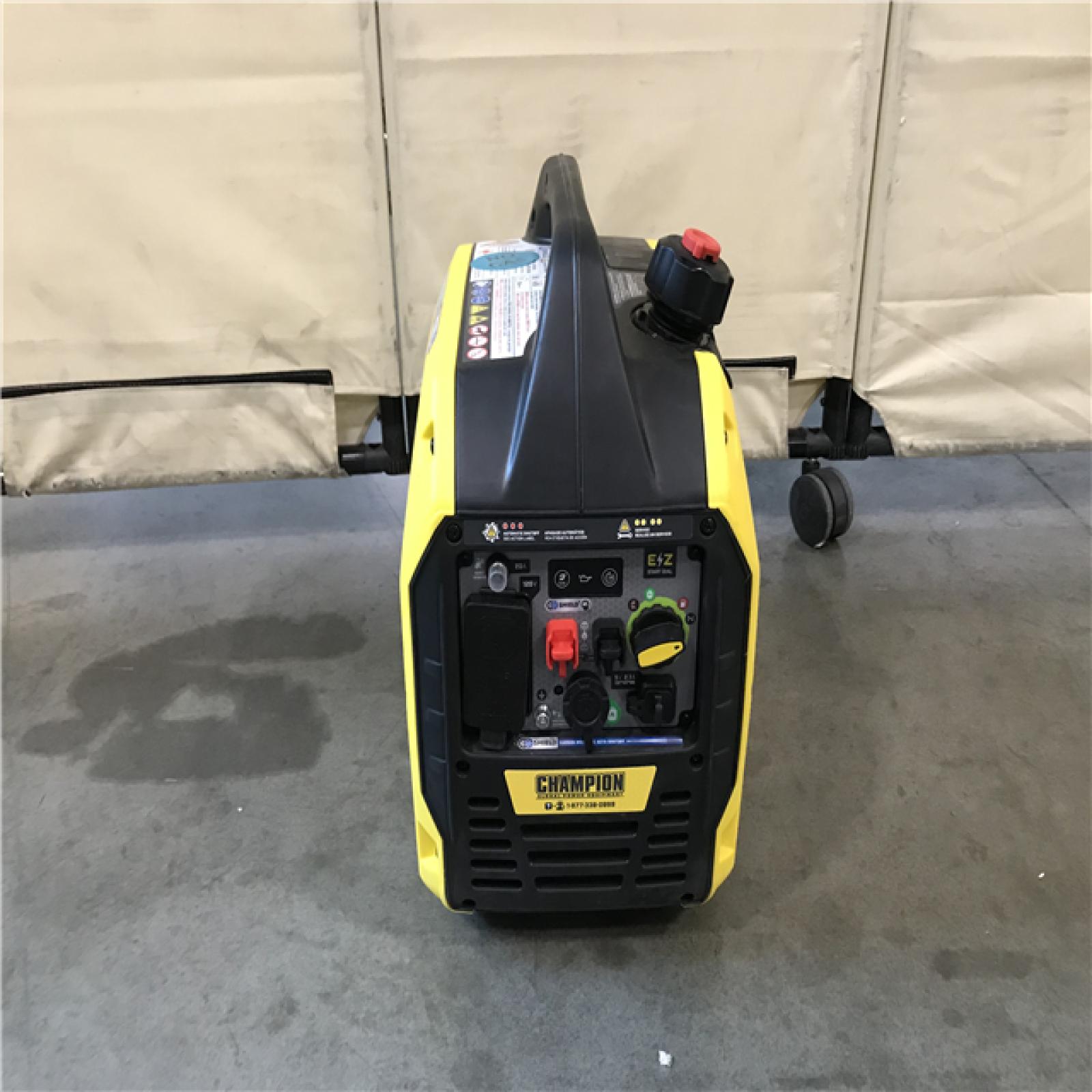 California AS-IS Champion Power Equipment 2500-Watt Recoil Start Ultra-Light Portable Gas and Propane Powered Dual Fuel Inverter Generator with CO Shield