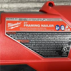 AS-IS Milwaukee 2744-20 M18 FUEL 21-Degree Cordless Framing Nailer (Tool Only)