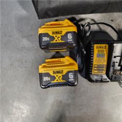 HOUSTON LOCATION - AS-IS (APPEARS LIKE NEW) (2) Dewalt-DCB246CK 20V MAX* Lithium Ion Starter Kit