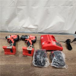 AS-IS Milwaukee M18 Compact Brushless 2-Tool Combo Kit